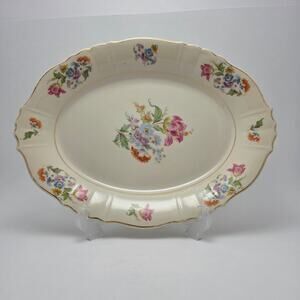 Aberdeen China 12” Oval Serving Platter Plate ABE3 Pattern